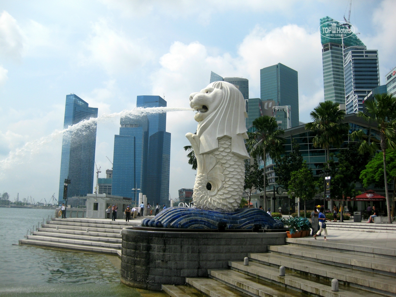 сингапур и лев